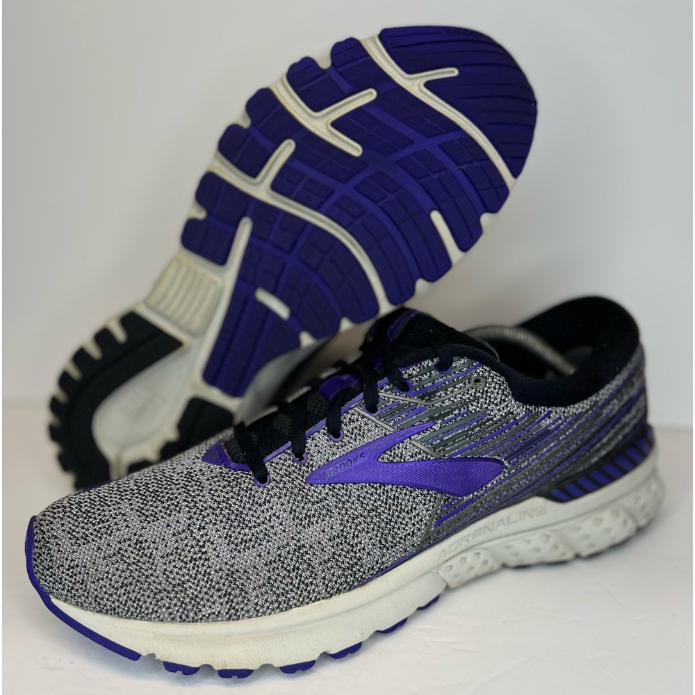 Brooks Women's Athletic Shoes - Black, Purple, Gray
